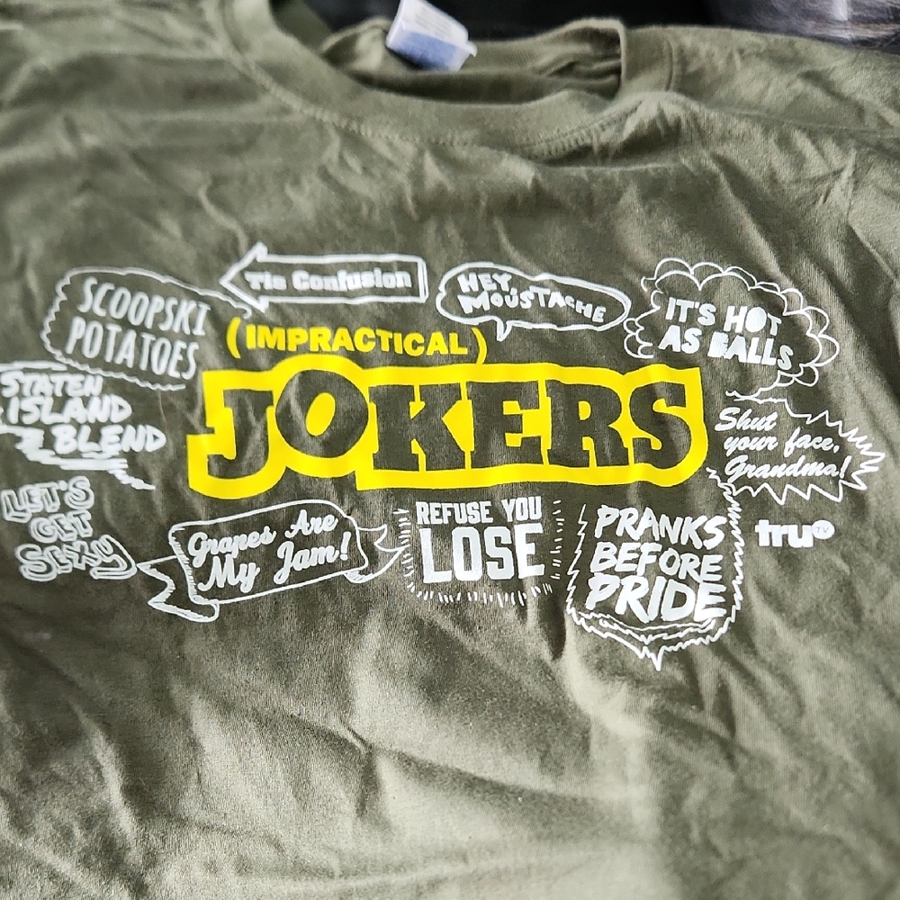 Impractical Jokers Gildan Softstyle Olive T-Shirt